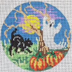 Halloween Scene Ornament