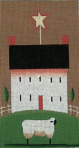 Sheep & House With Star