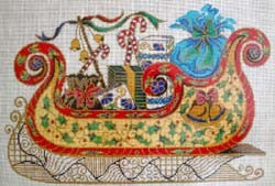 Sleigh Cloisonne