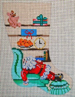 Santa Sleeping 