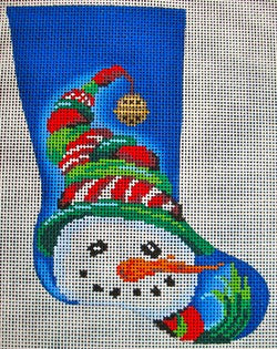 Snowman mini-sock