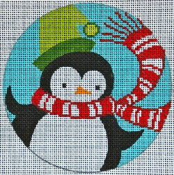 Retro Penguin Ornament