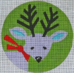 Retro Reindeer Ornament