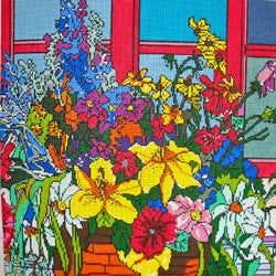 Bouquet at a Window