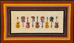 Guitars in a Row