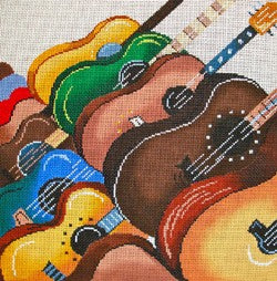 Guitars on Display