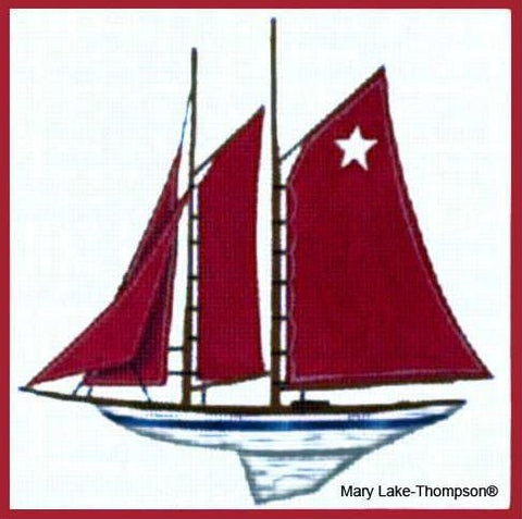 Red Sailboat 