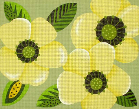 Big Yellow Flower Clutch/Pillow