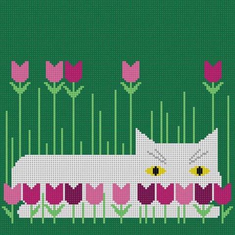 Calendar Cat  - Spring (18m)