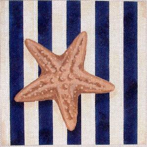 Starfish Square/Stripes