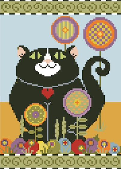 Cat in the Garden
