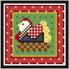 Mini Hen in a Basket