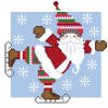 Santa on Skates