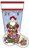 Santa and the Sleigh