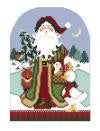 Santa And The Animals