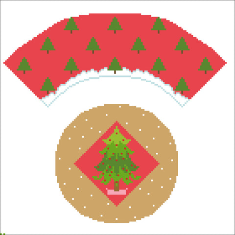 Christmas Tree Cupcake
