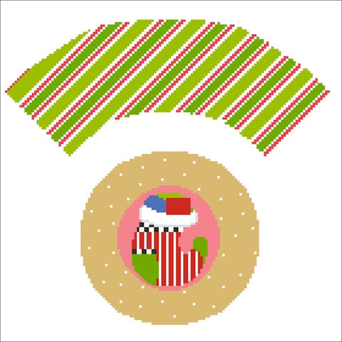 Christmas Stocking Cupcake
