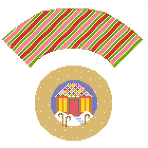 Gingerbread House Cupcake