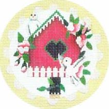 Birdhouse Ornament