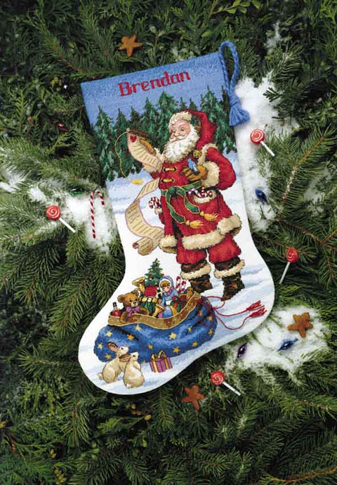 Checking His List Stocking