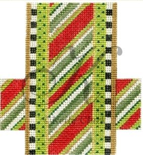 Striped Christmas Crunch Bar