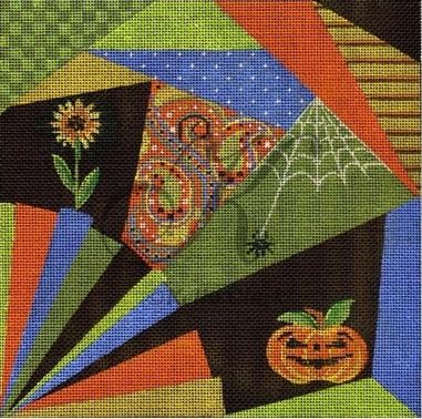 Halloween Crazy Quilt