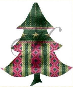 Pink Diamond Striped Tree 