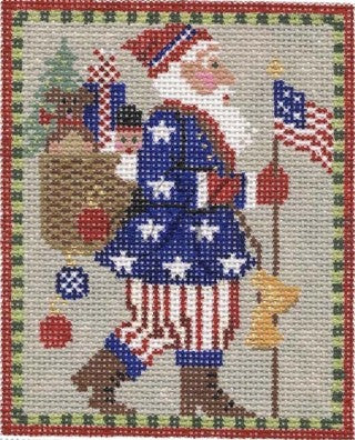 Stars N Stripes Santa