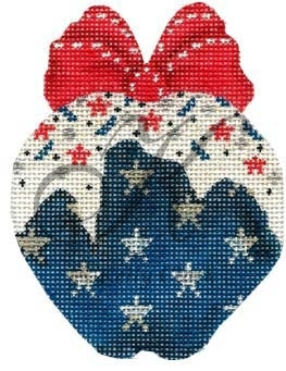 Navy Stars-n-Sprinkles  Apple