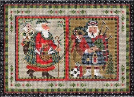 Highland Santa Pillow 13M