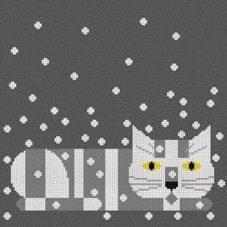 Calendar Cat  - Winter (18m)