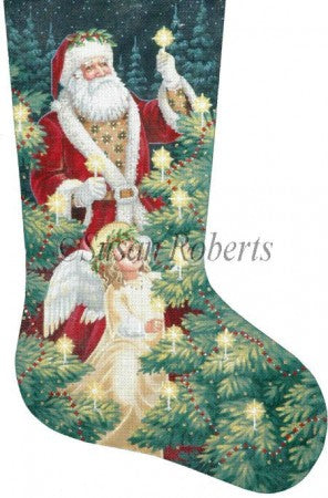 Lighting the Trees Stocking - 13ct