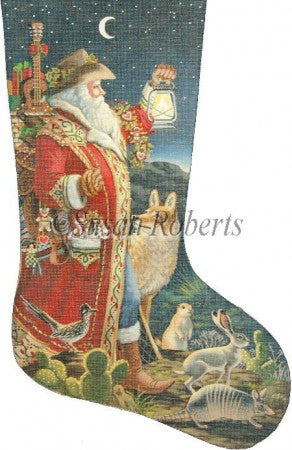 Southern Santa Stocking - 13ct