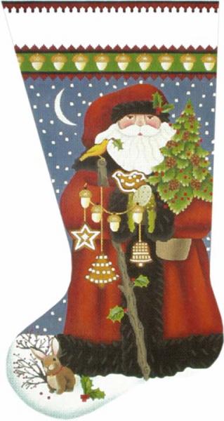 Wild Wood Santa Stocking