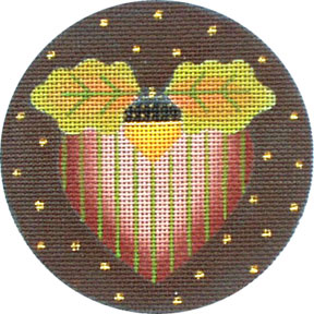 Acorn Heart Ornament