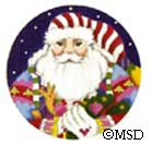 Nordic Santa Ornament