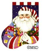 Nordic Claus Mini Sock