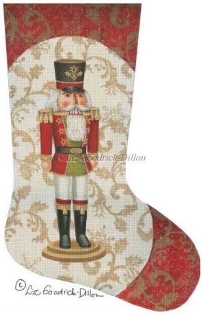 Red Nutcracker Stocking