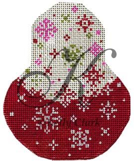 Red Velvet Snowflakes Pear