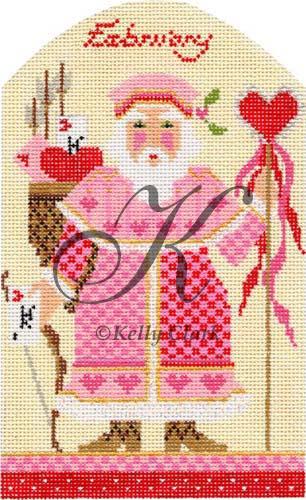 February Valentine Santa