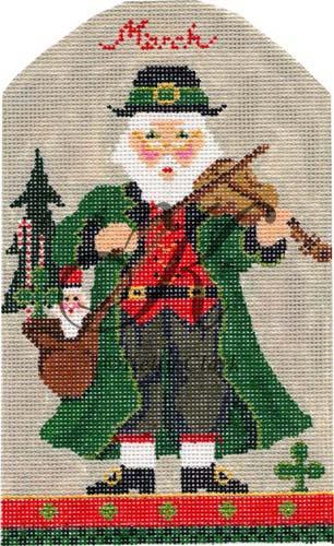 March St. Paddy's Santa