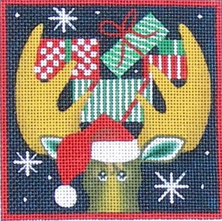 Moose with Presents