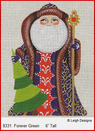 Russian Santa - Forever Green