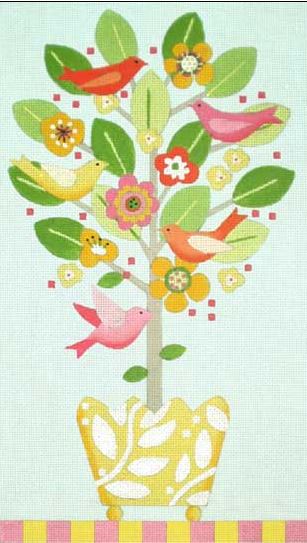 Bird Topiaries - Spring