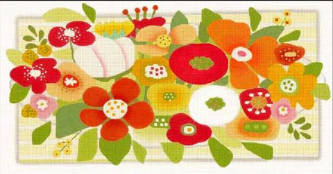 Bright Floral Plate