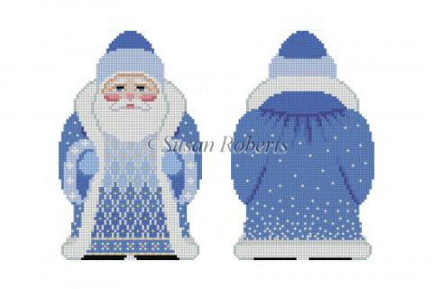 Snowflake Santa - Blue