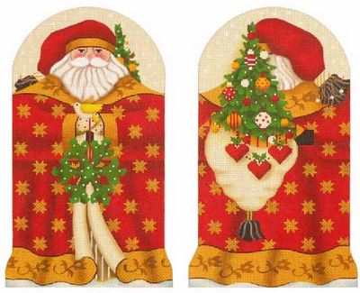Golden Star Santa