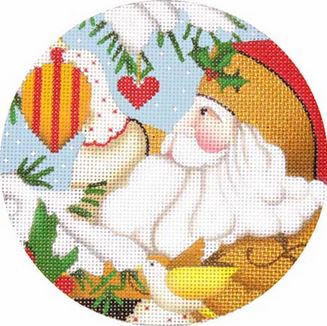 Golden Star Santa