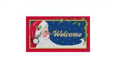 Night Sky Santa Welcome