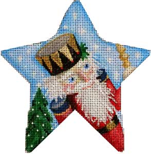 Nutcracker Star Ornament